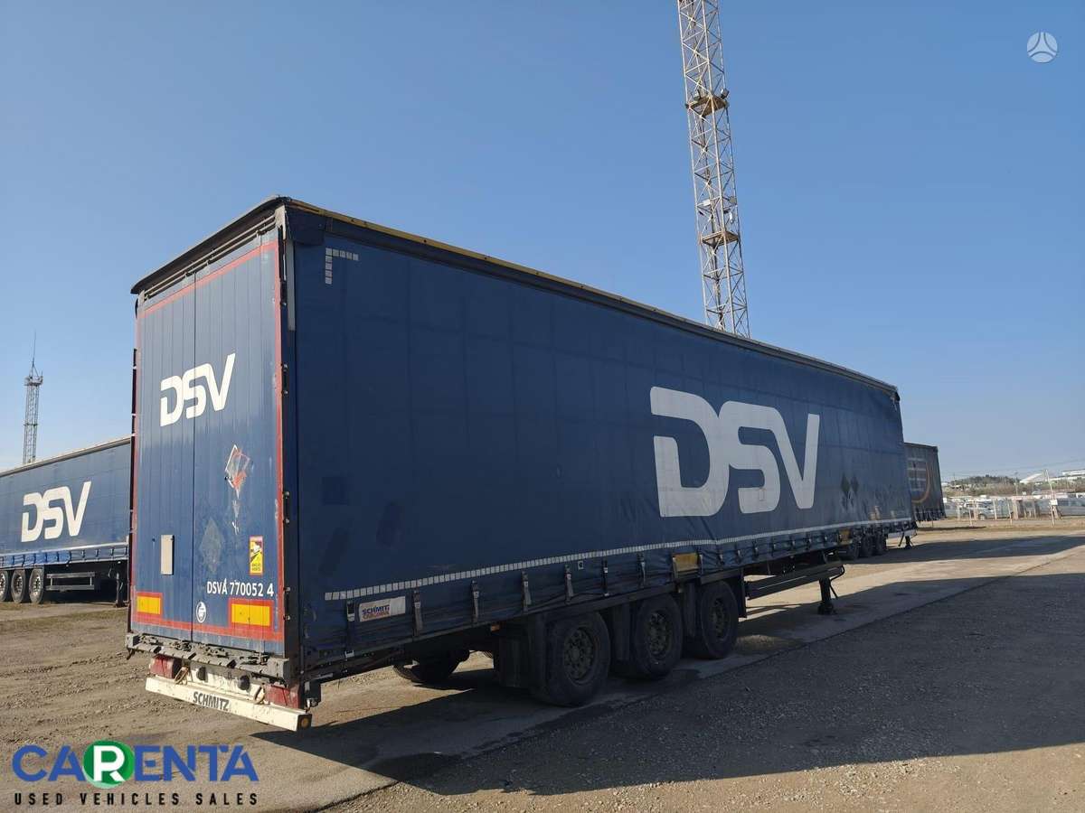 Schmitz SCS 24 Mega, пологовые / тентовые