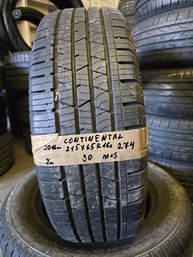 Continental, всесезонные 215/65 R16