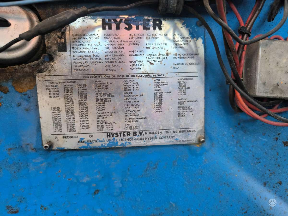 Hyster Hyster, forklifts