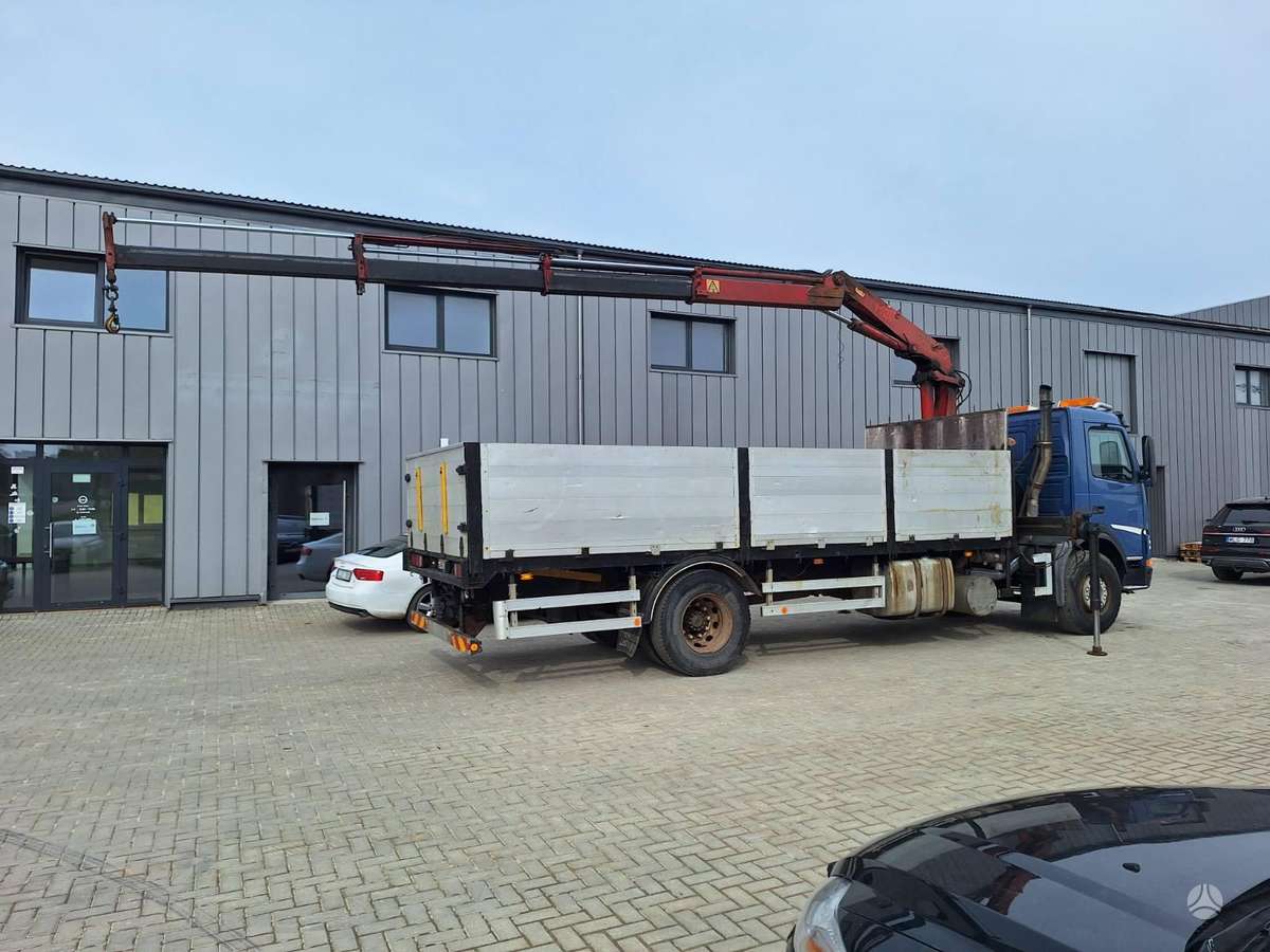 Volvo FM 4×2, с краном