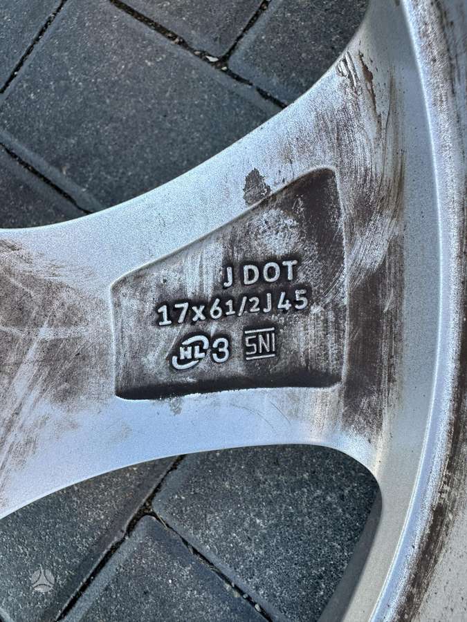 Toyota Verso, light alloy, R17