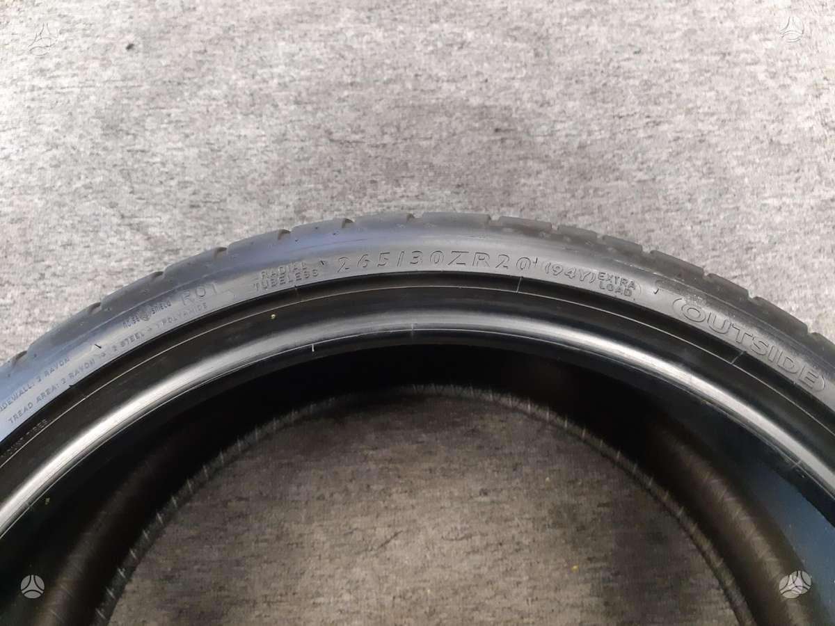 Dunlop 2024m 98% Maxx RT+, летние 265/30 R20