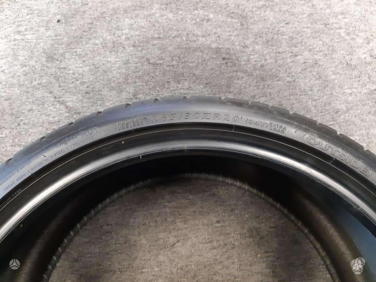 Dunlop 2024m 98% Maxx RT+, summer 265/30 R20