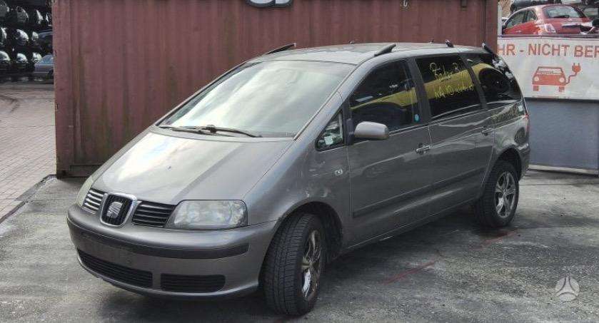 Seat Alhambra, ☎️166t/km rida, dalimis