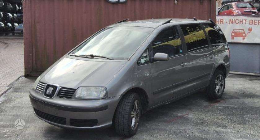 Seat Alhambra, ☎️166t/km rida, по частям