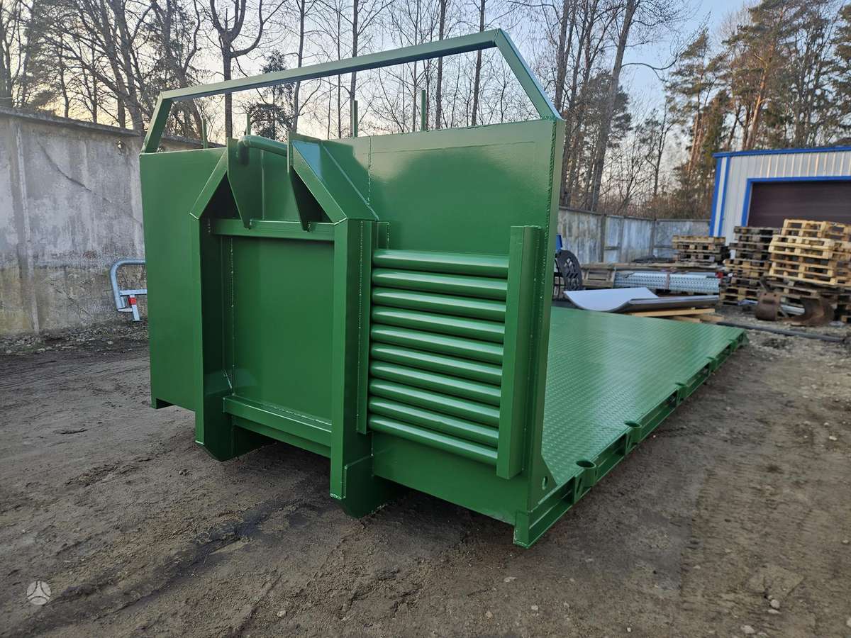 -Kita- Kabliu užtraukiama platforma, waste containers