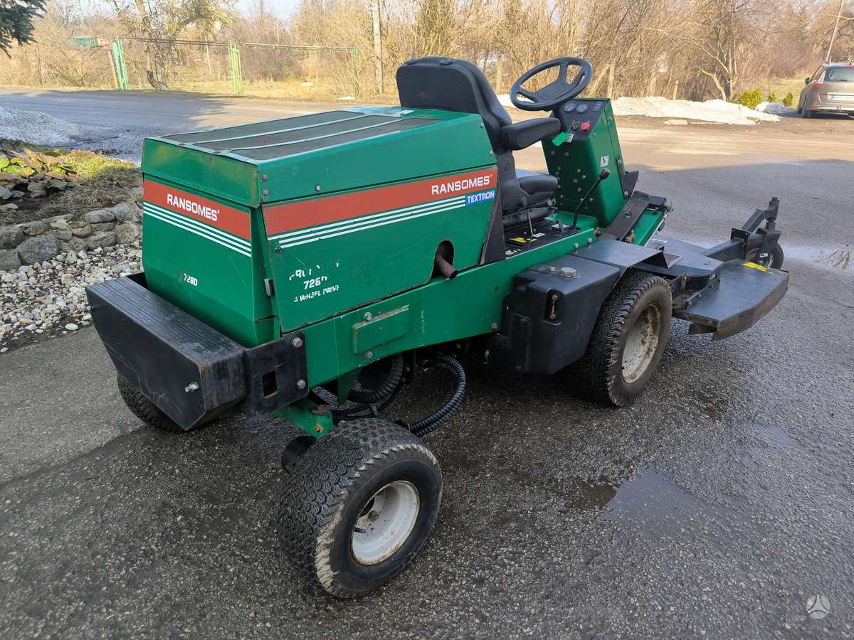 RANSOMES 728d, sodo traktoriai