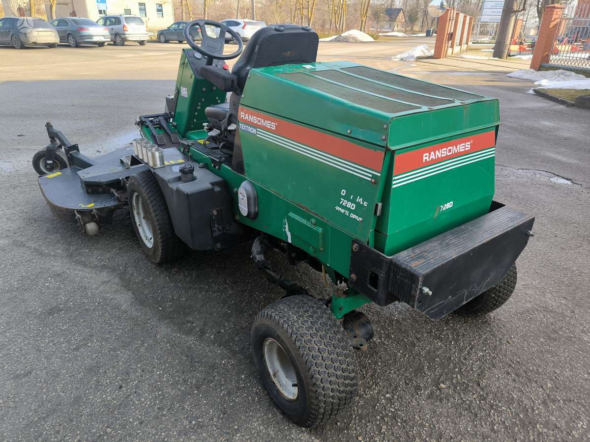 RANSOMES 728d, садовые тракторы