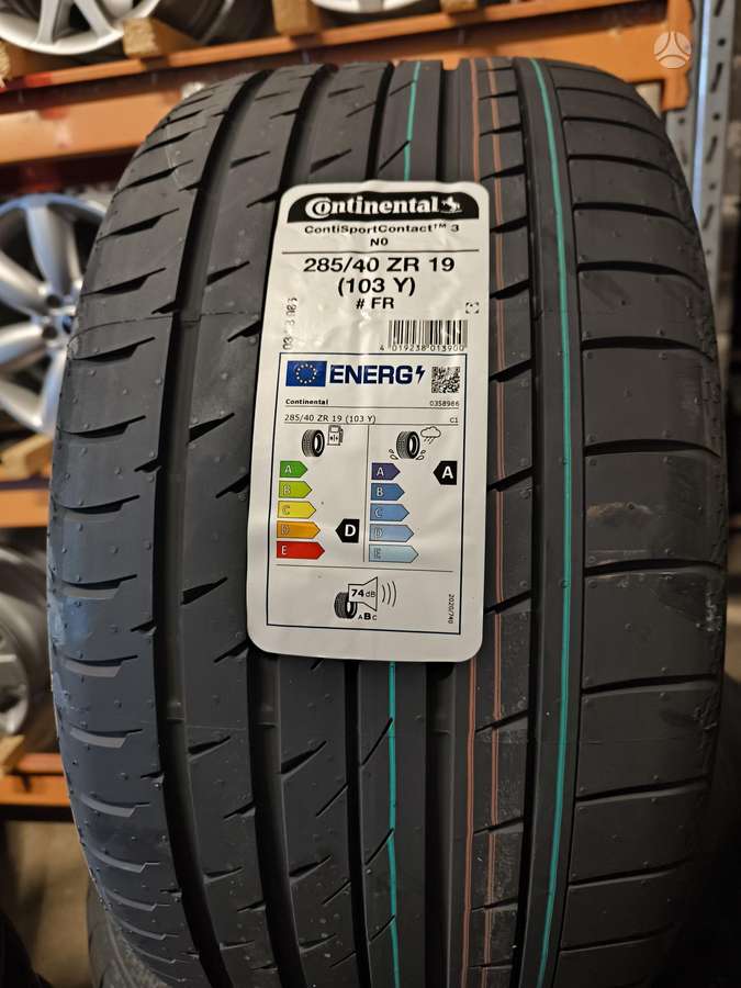 Continental, summer 285/40 R19