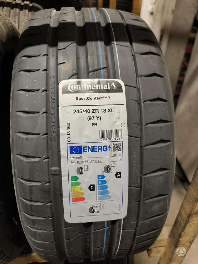 Continental, vasarinės 245/40 R18