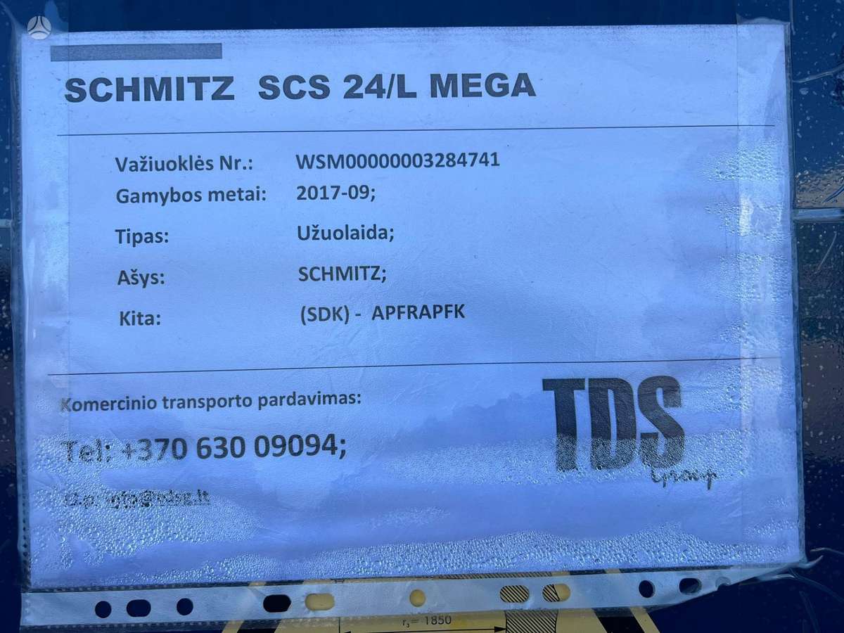 Schmitz SCB*S3T MEGA, пологовые / тентовые