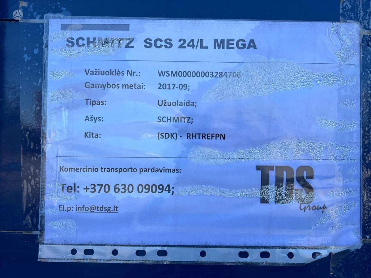 Schmitz SCB*S3T MEGA, пологовые / тентовые