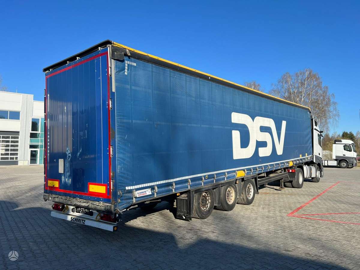 Schmitz SCS 24/L MEGA, užuolaidinės / tentinės