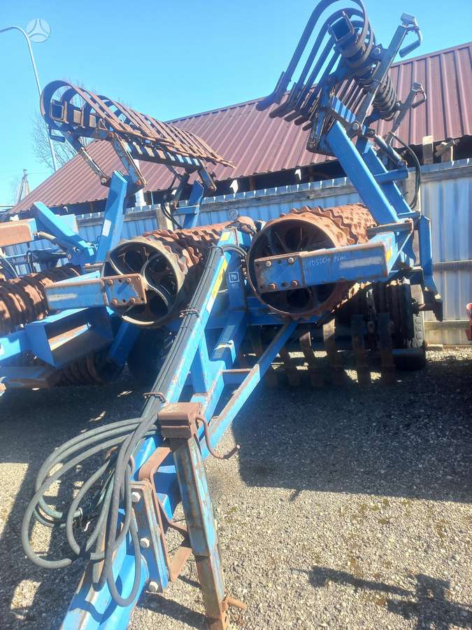 Dalbo MINIMAX 6,30, dirvos tankinimo, lyginimo volai