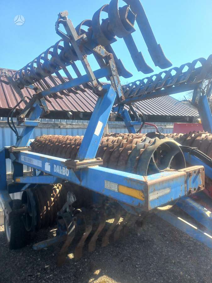 Dalbo MINIMAX 6,30, dirvos tankinimo, lyginimo volai