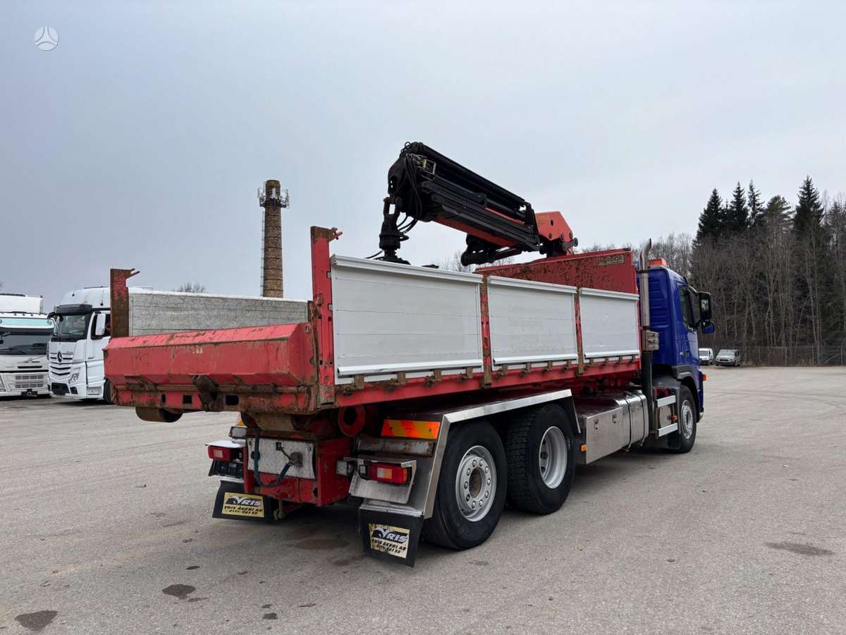 Volvo FM 400, с краном