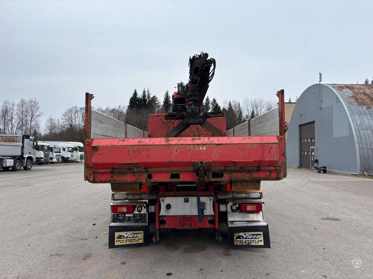 Volvo FM 400, с краном