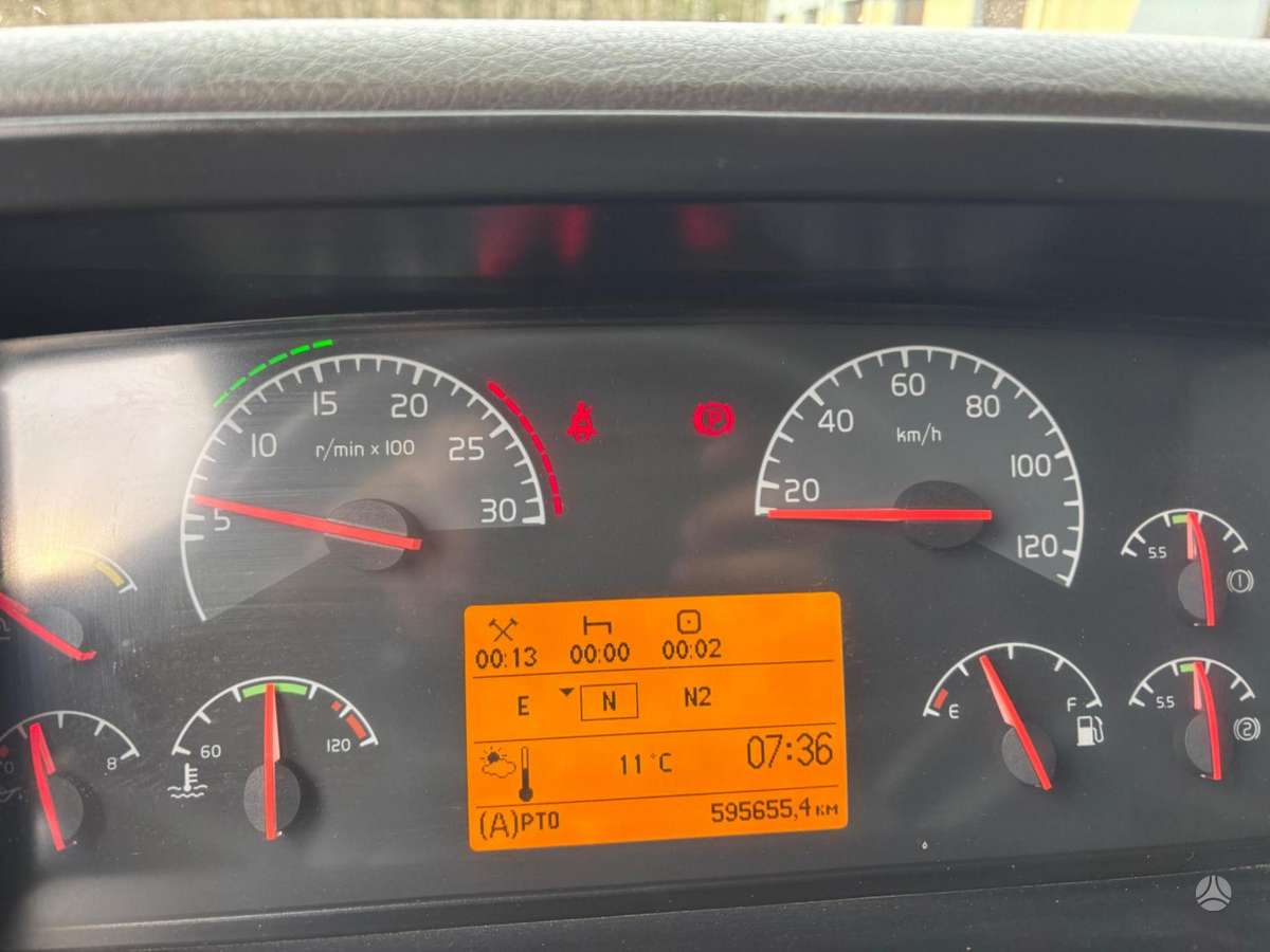 Volvo FM 400, su kranu