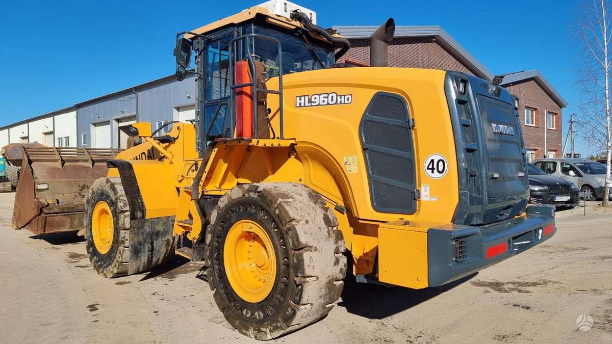 Hyundai HL 960 HD Hi-Tip, frontal loader