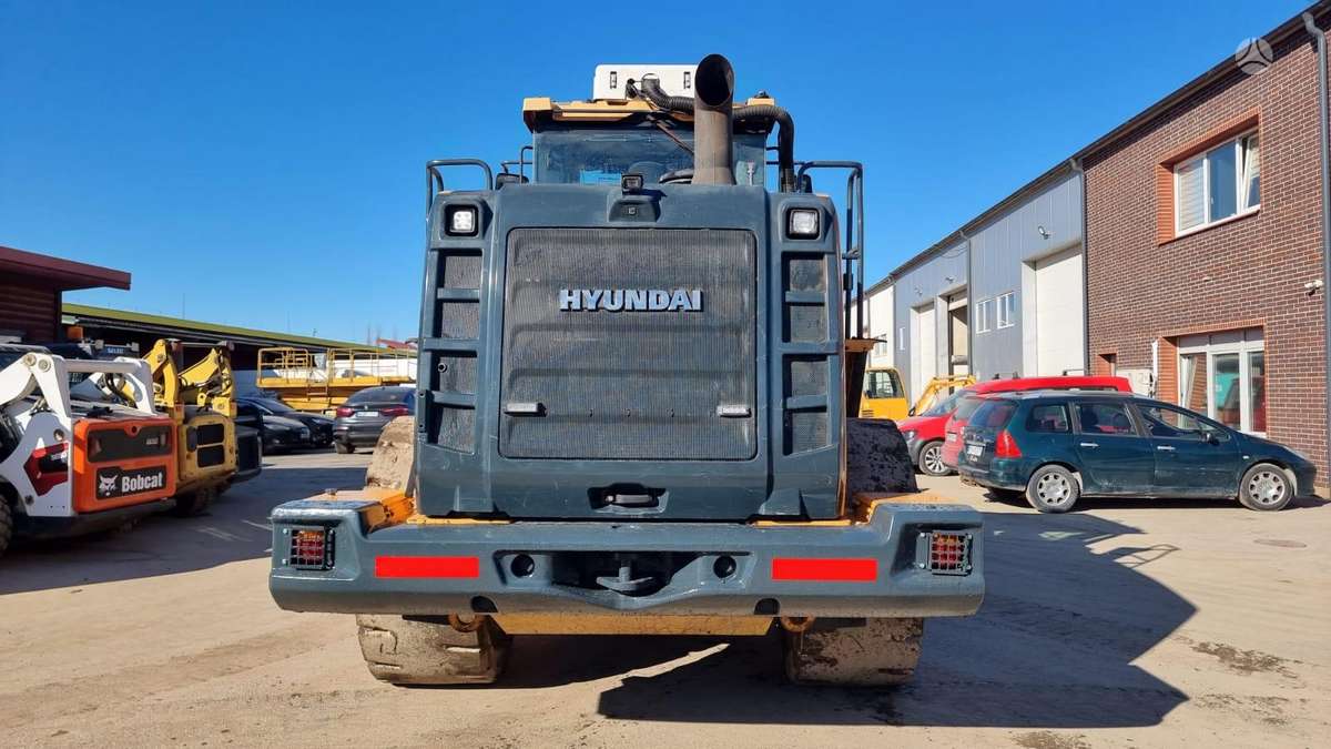 Hyundai HL 960 HD Hi-Tip, frontal loader