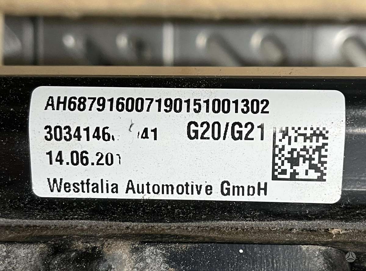 BMW 3 serija, 8079196, детали салона