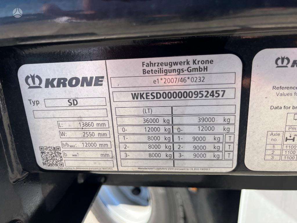 Krone Profi Liner, пологовые / тентовые