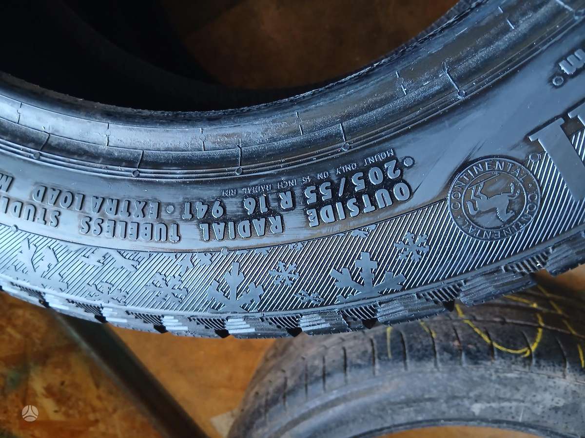 Continental, всесезонные 205/55 R16