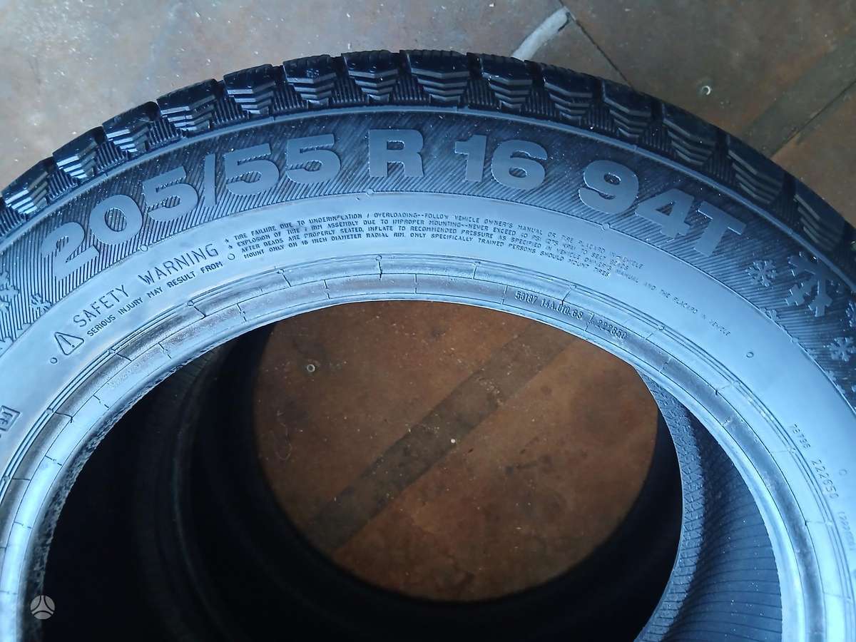 Continental, всесезонные 205/55 R16