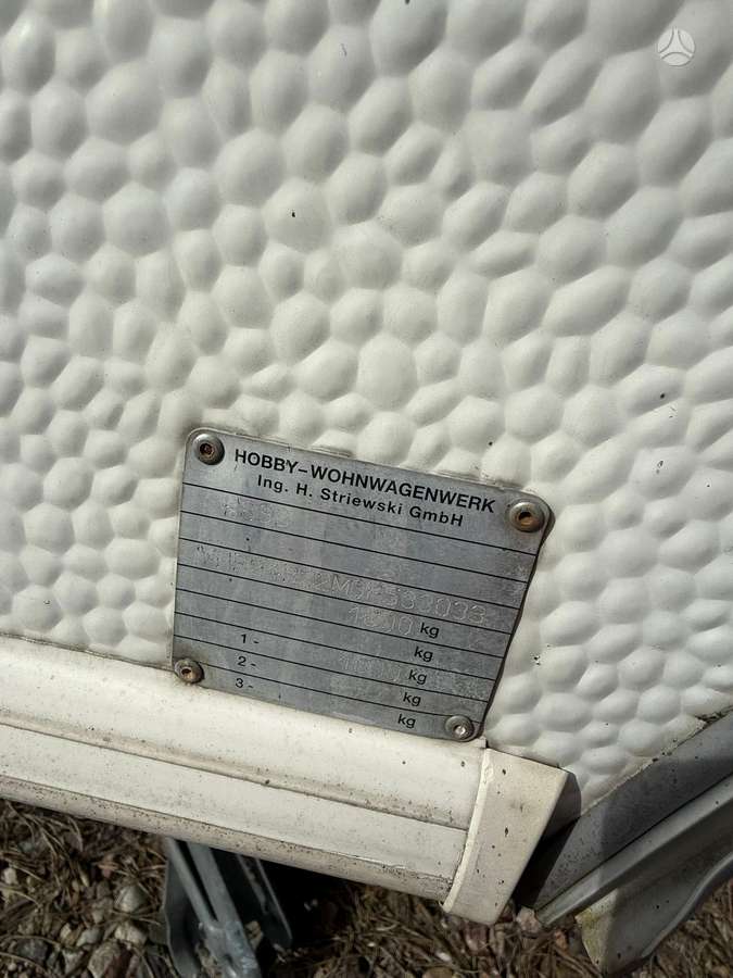 Hobby 560, caravans