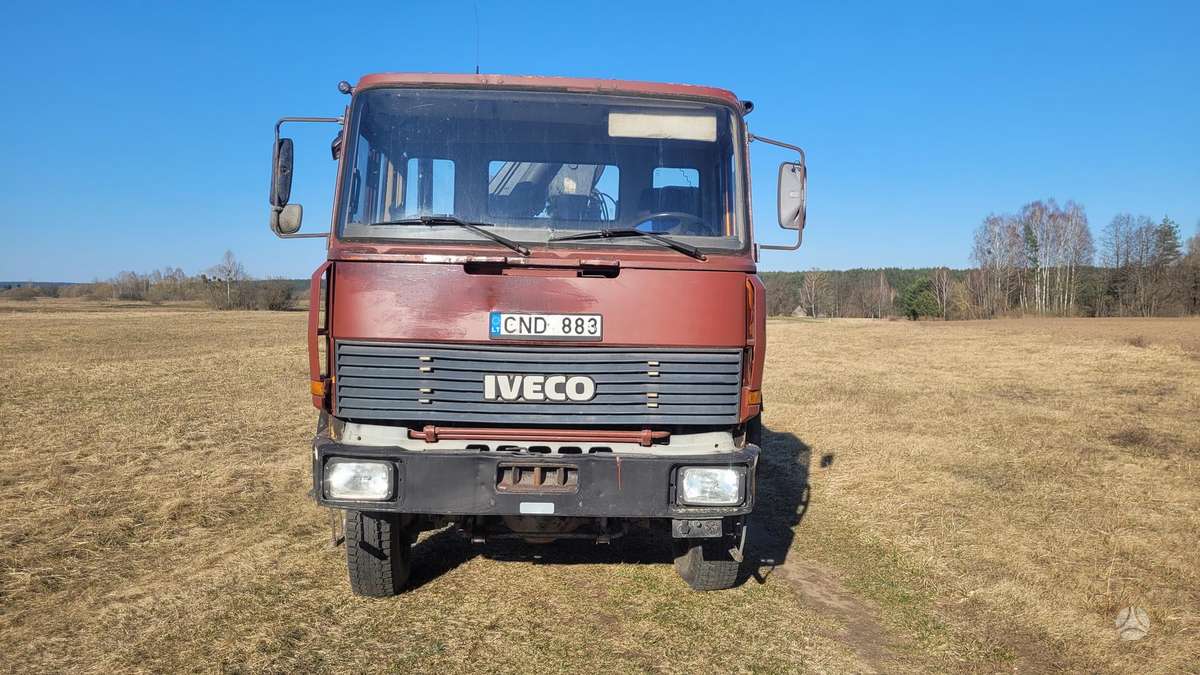 Iveco 170-25, dumpers with crane