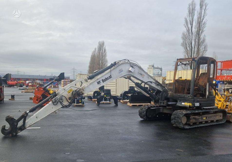 Bobcat E85 dalimis, мини-экскаваторы