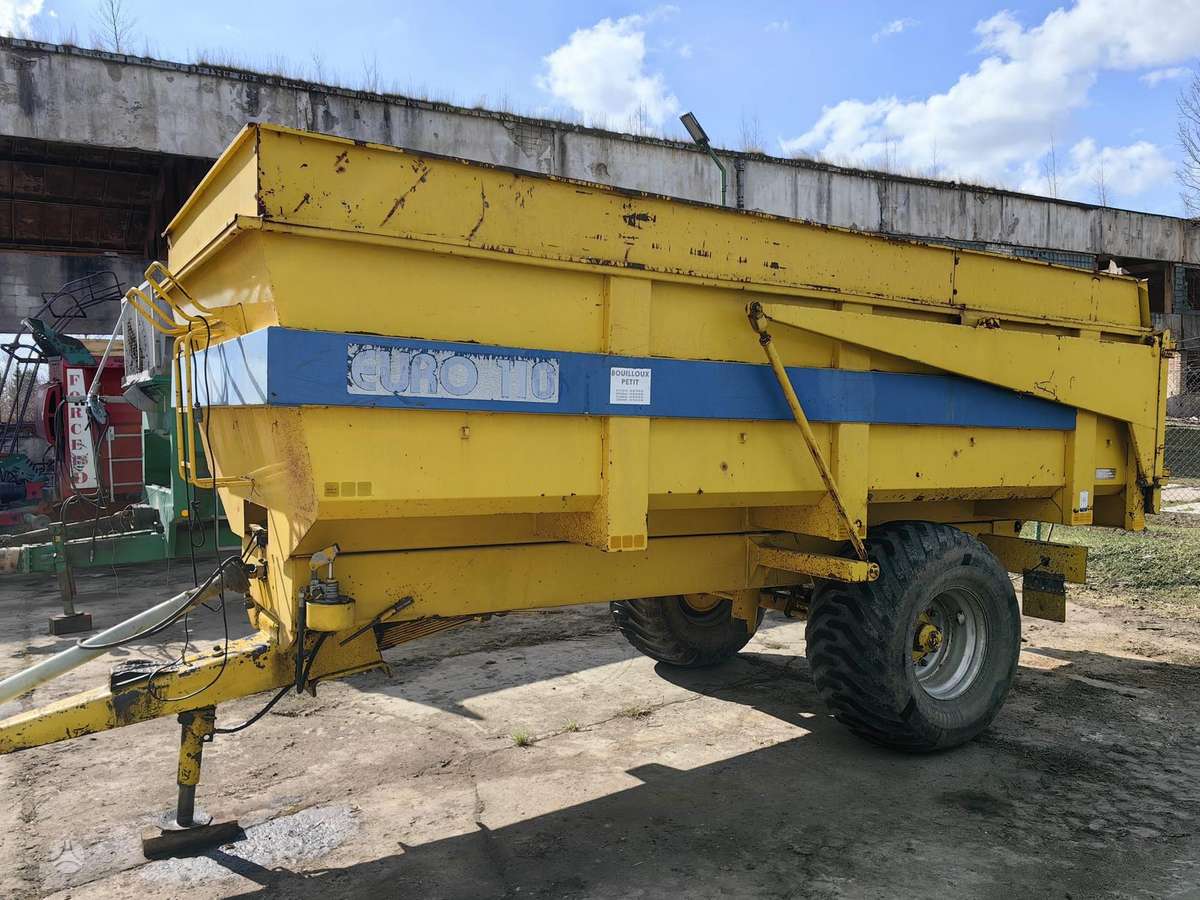 Brimont EURO 110, прицепы, полуприцепы