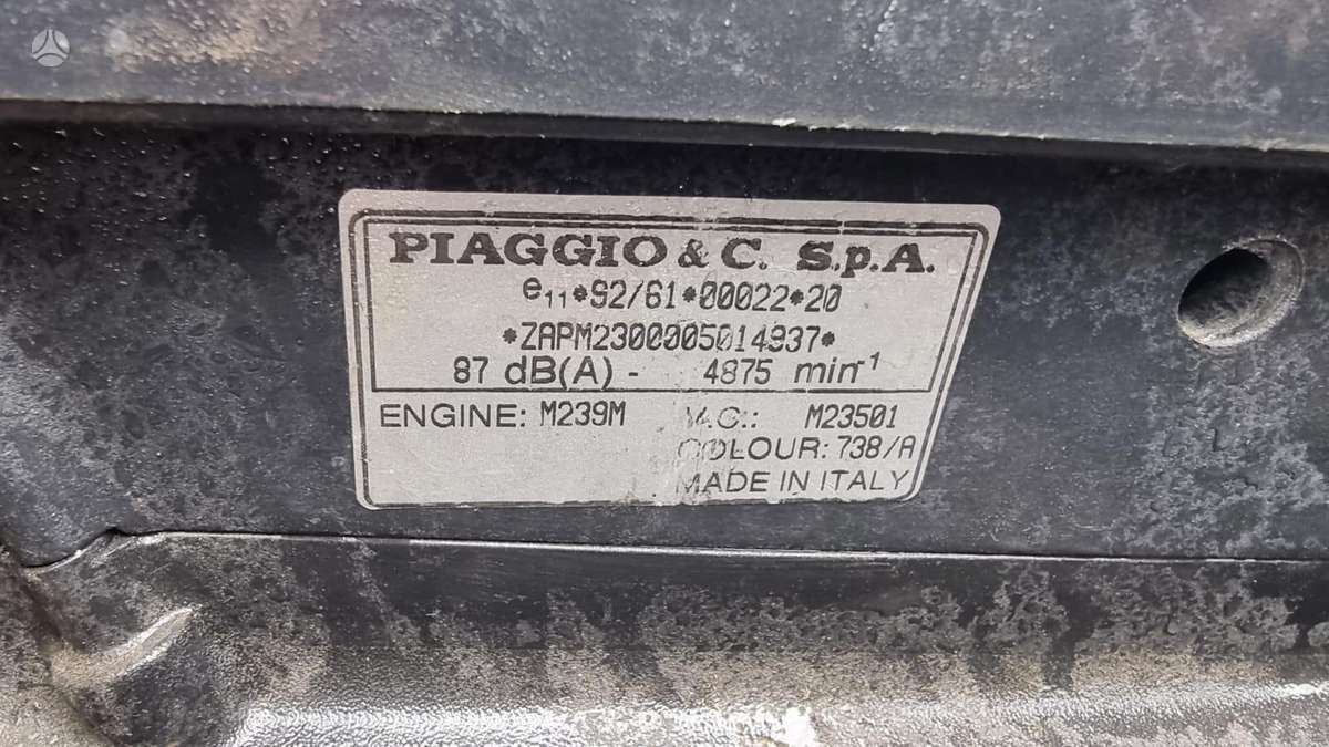 Piaggio X9 250cc, motoroleriai / mopedai