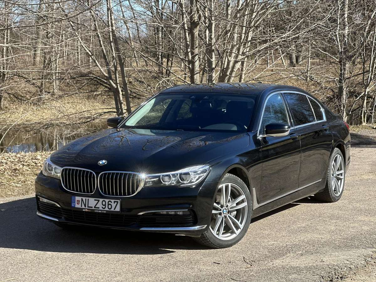 BMW 740, sedanas