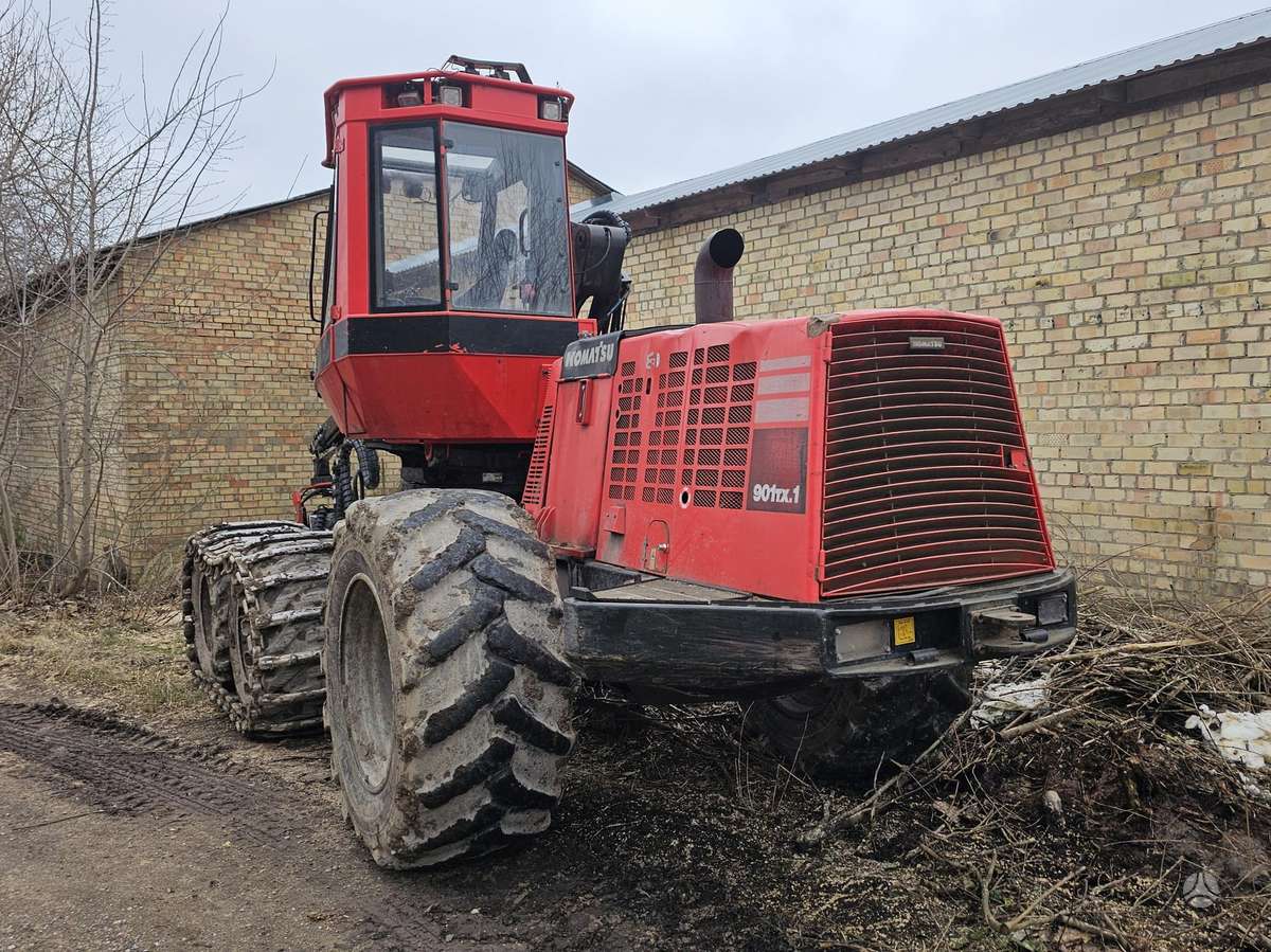 Komatsu 901TX.1, харвестеры