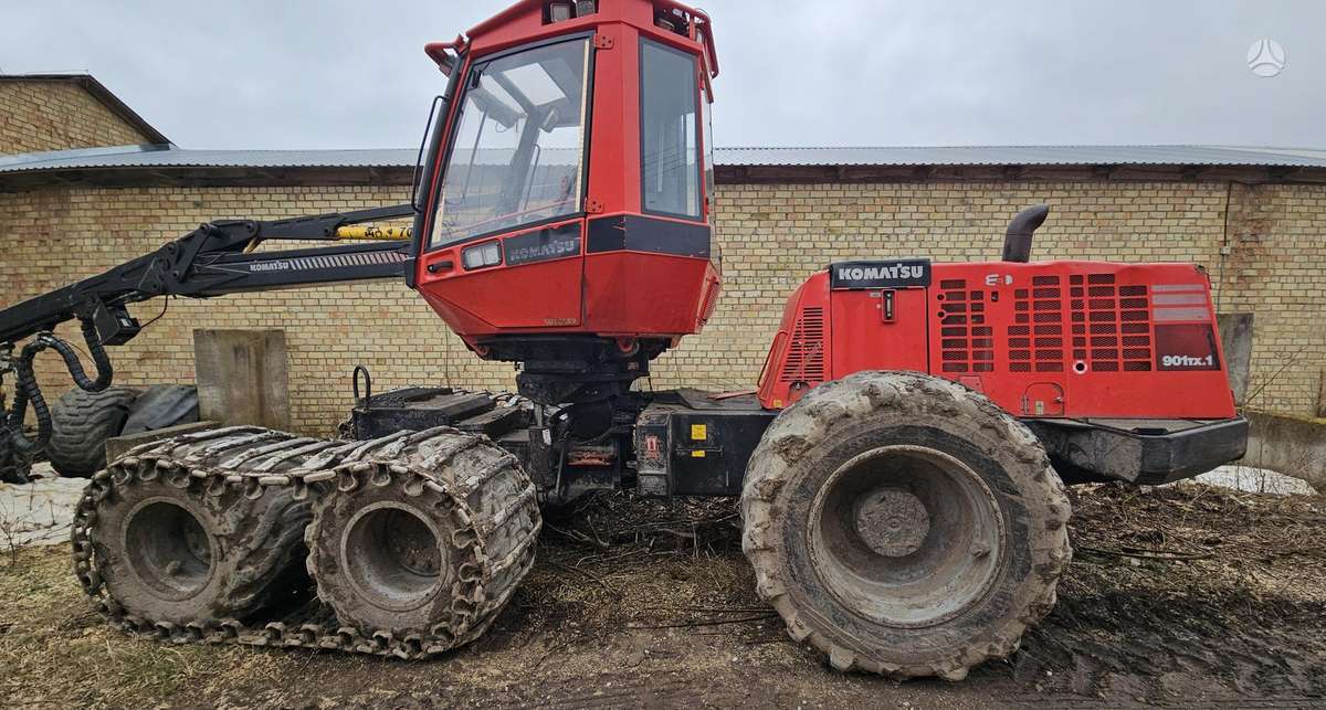 Komatsu 901TX.1, харвестеры