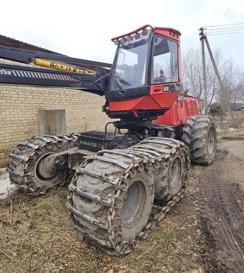 Komatsu 901TX.1, харвестеры