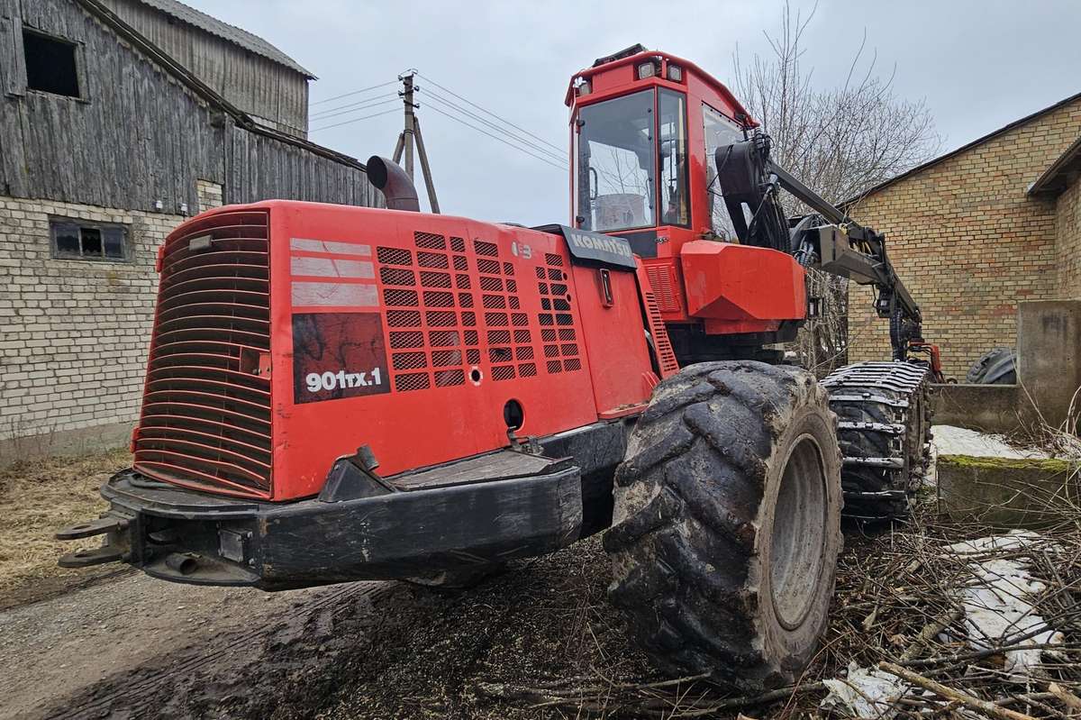 Komatsu 901TX.1, харвестеры