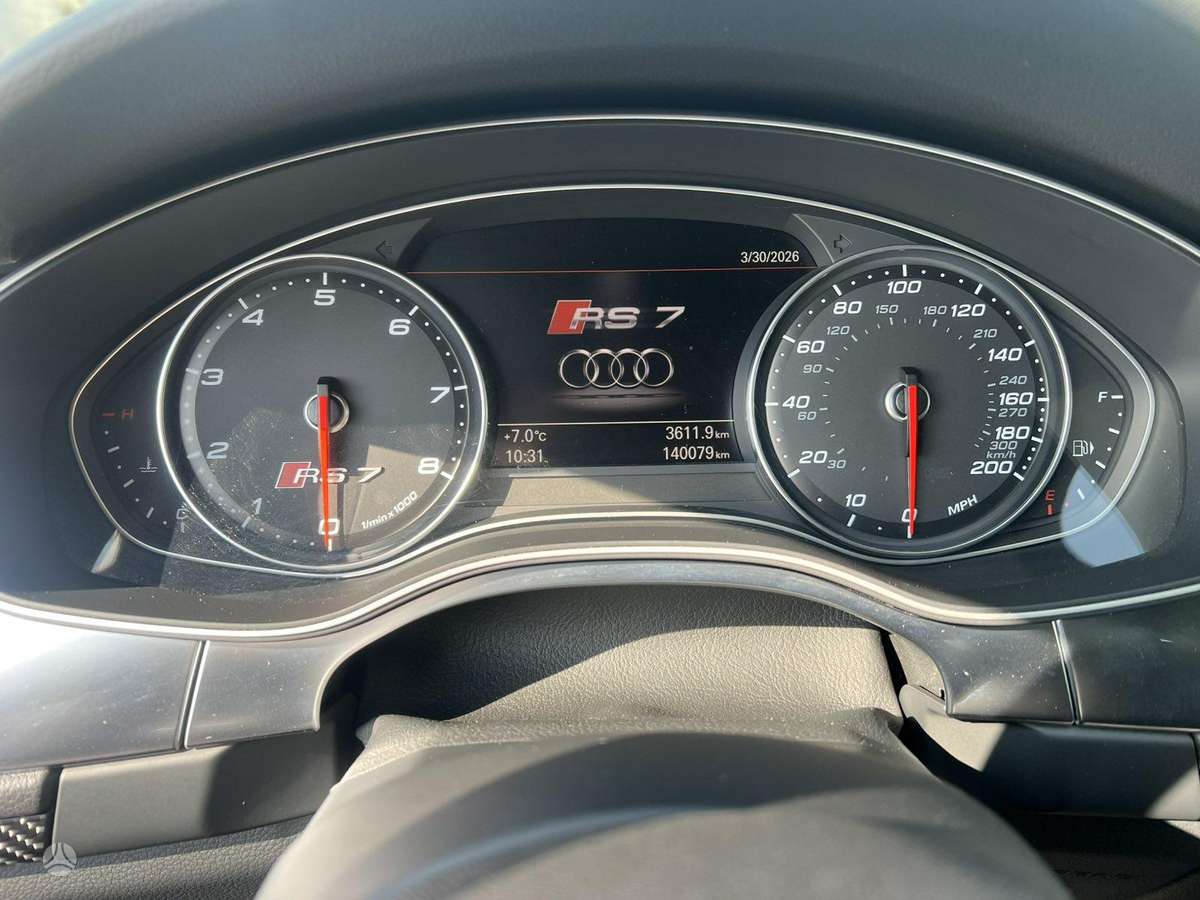 Audi RS 7, 4.0 l., Седан