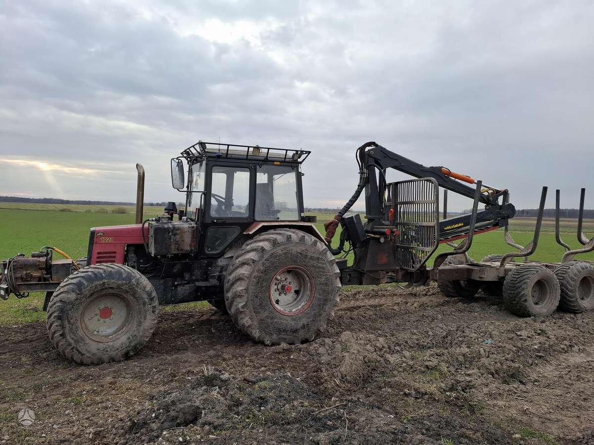 MTZ 1021, лесные тракторы