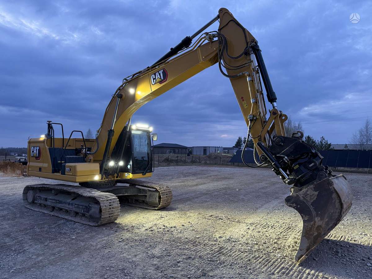 Caterpillar 323  3D Leica, экскаваторы