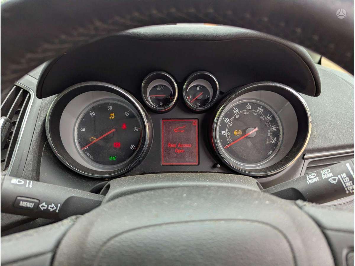 Opel Zafira engine