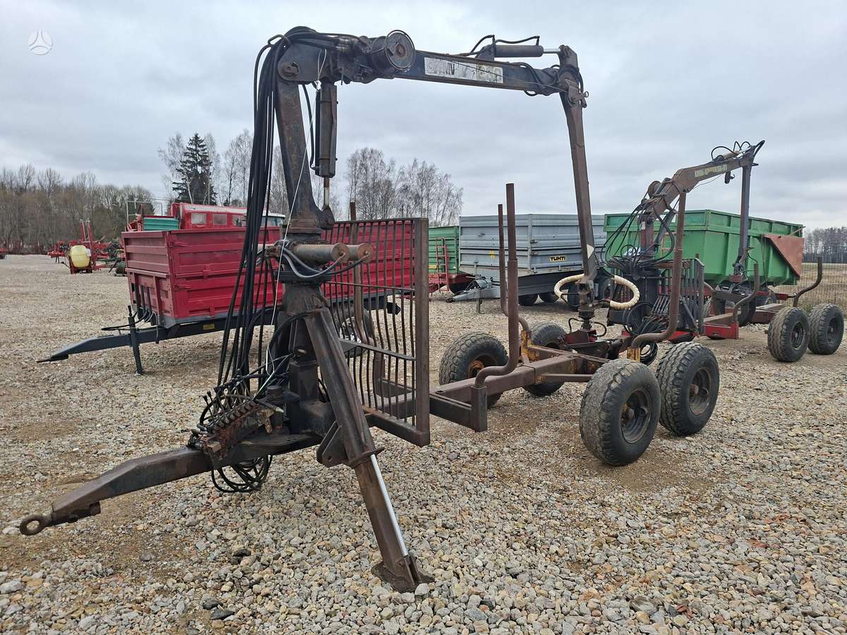 Moheda FMV230, forestry trailers (self-loading)