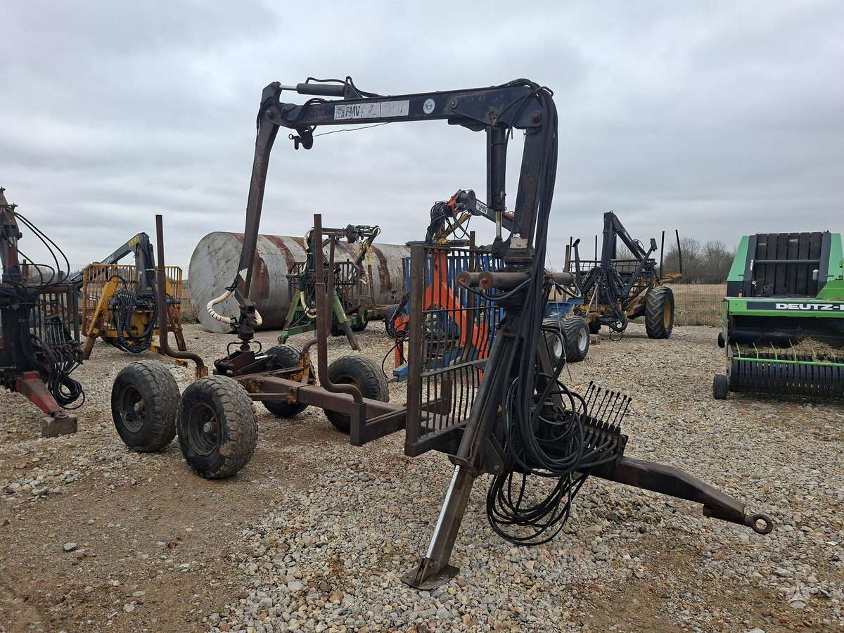 Moheda FMV230, forestry trailers (self-loading)