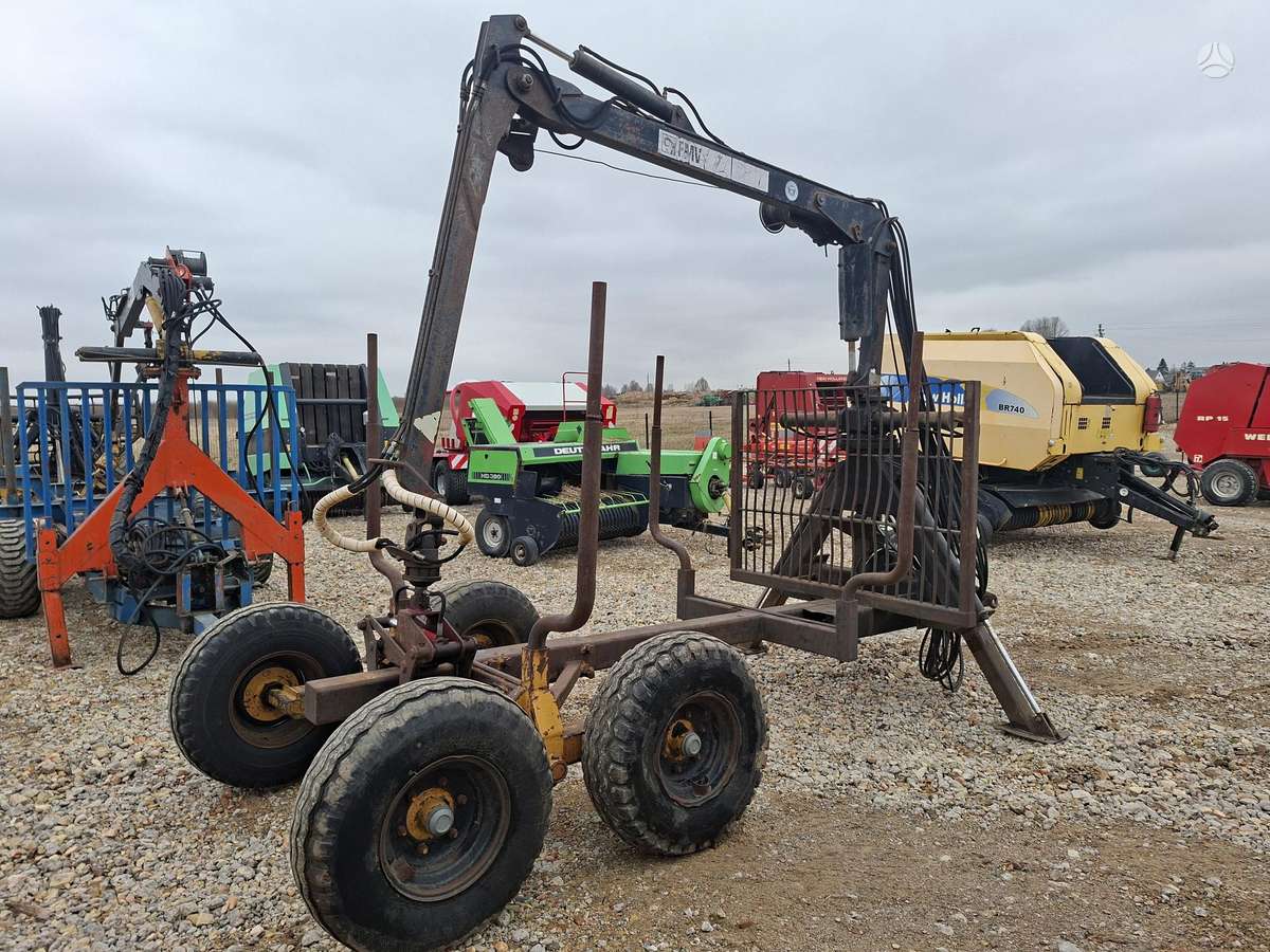 Moheda FMV230, forestry trailers (self-loading)
