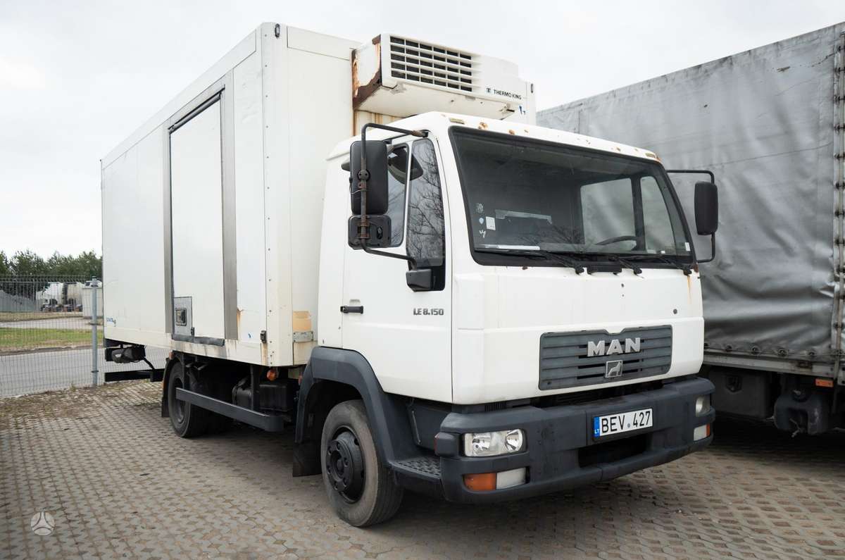 MAN 8.150, refrigerated trucks