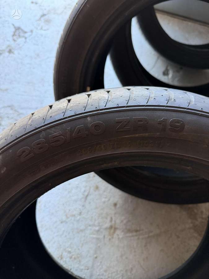 Continental, летние 285/40 R19