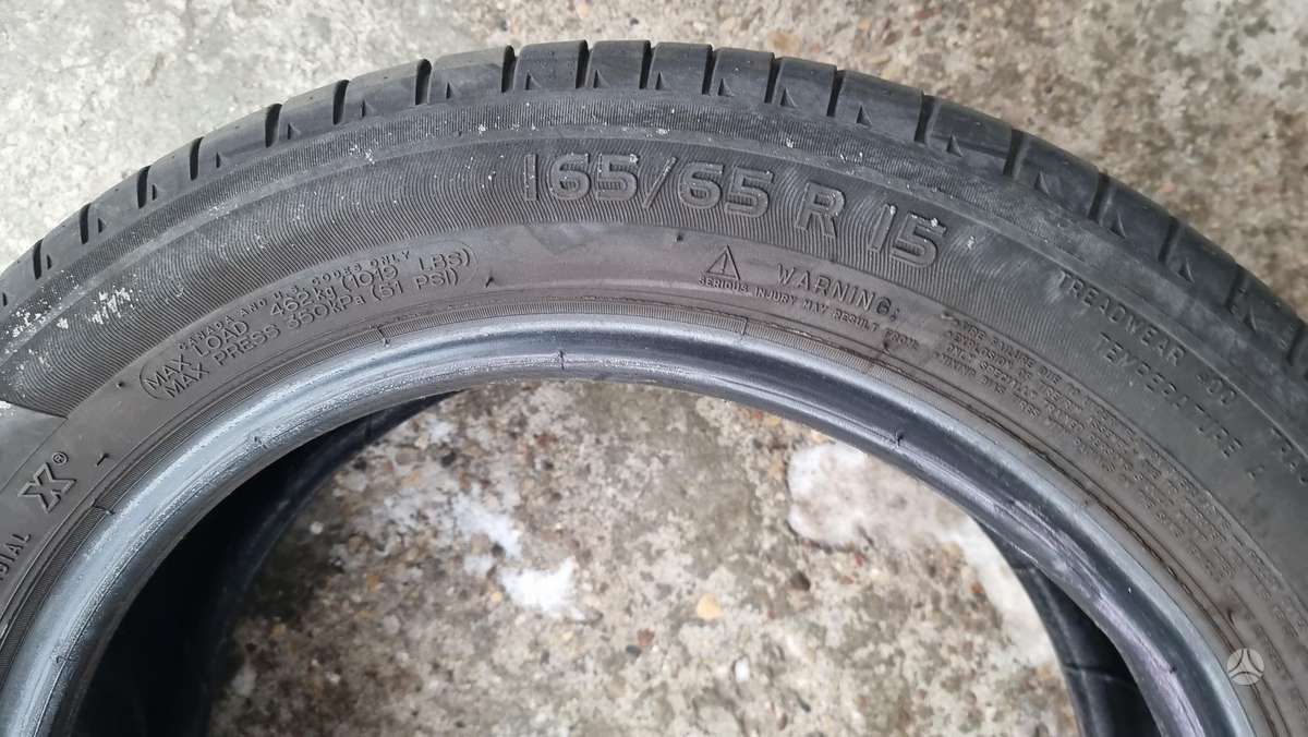 Michelin Energy Saver +, summer 165/65 R15