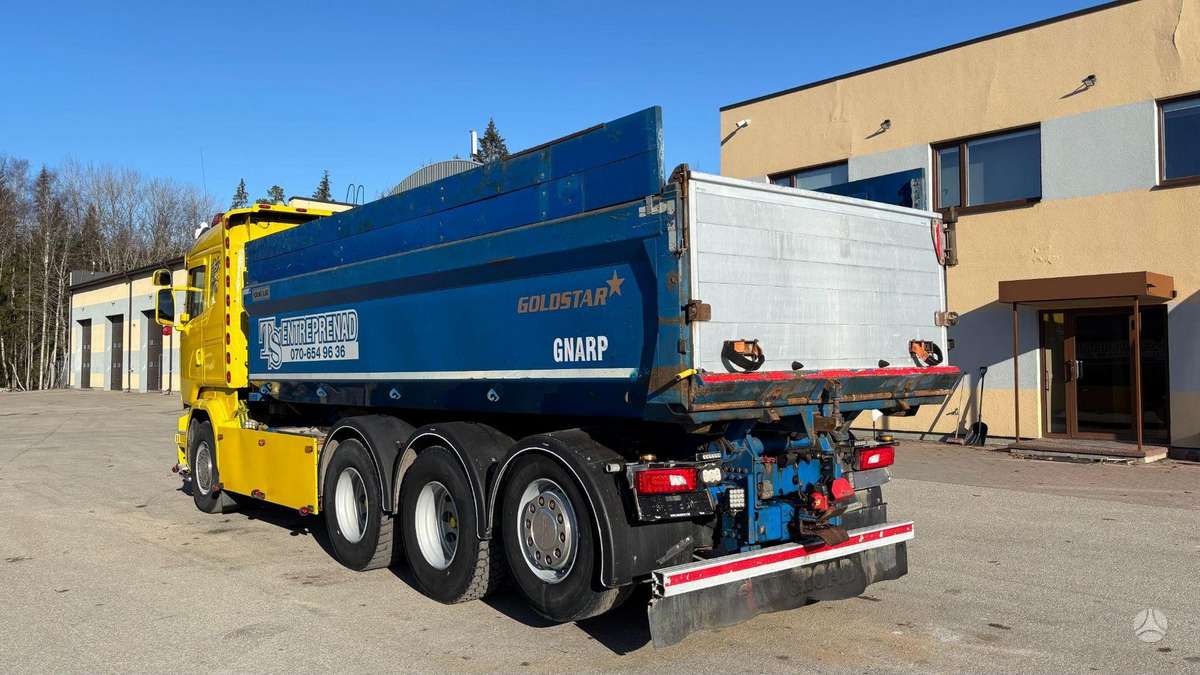 Scania R520 V8, самосвалы