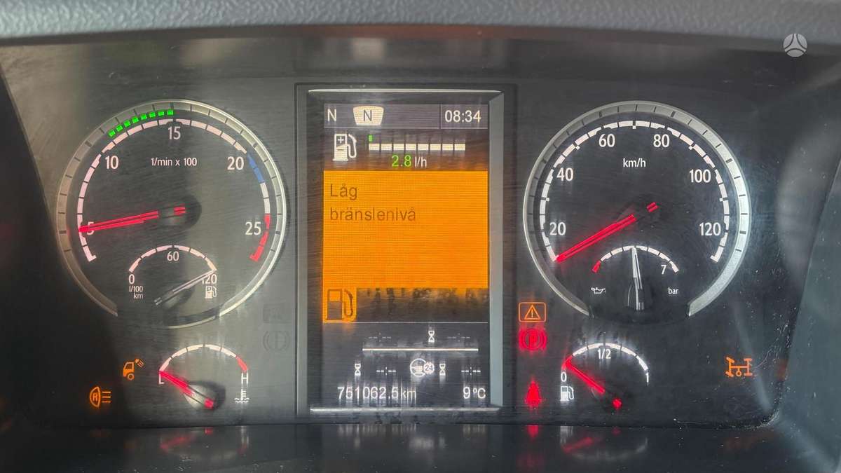 Scania R520 V8, самосвалы